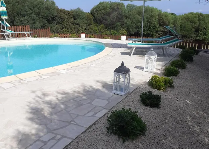 شقة Gli Olivastri Corbezzolo Con Piscina E Vista Mare,climatizzatore,wifi أغلينتو