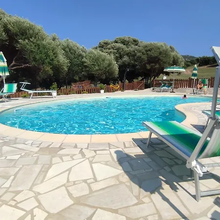 Gli Olivastri Corbezzolo Con Piscina E Vista Mare,climatizzatore,wifi Aglientu