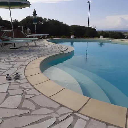 Gli Olivastri Corbezzolo Con Piscina E Vista Mare,climatizzatore,wifi Aglientu
